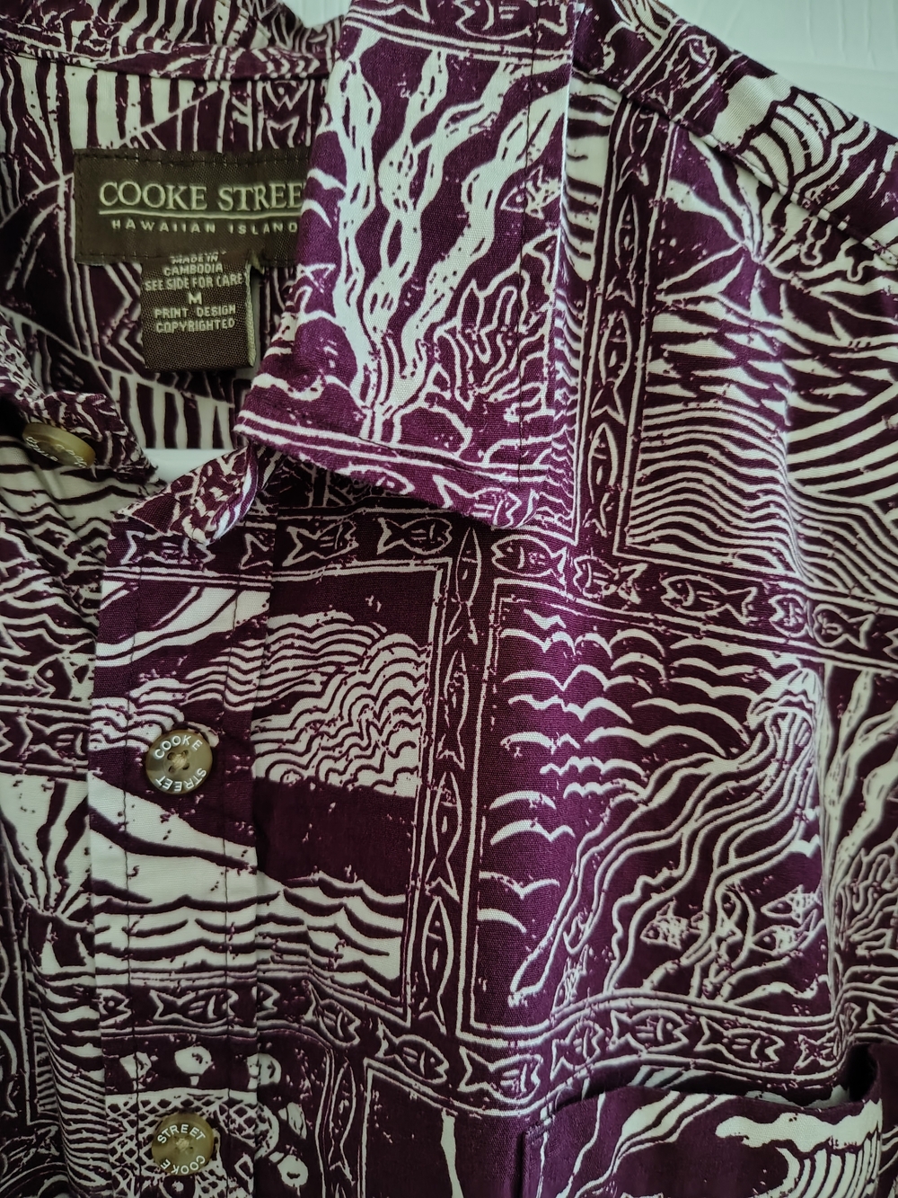 Men's Cooke Street Tropical Patchwork Hawaiian Shirt
